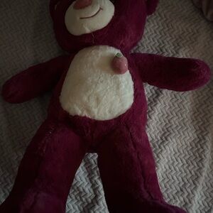 Big Strawberry Bear Plushie - Free with bundle or $20 purchase!